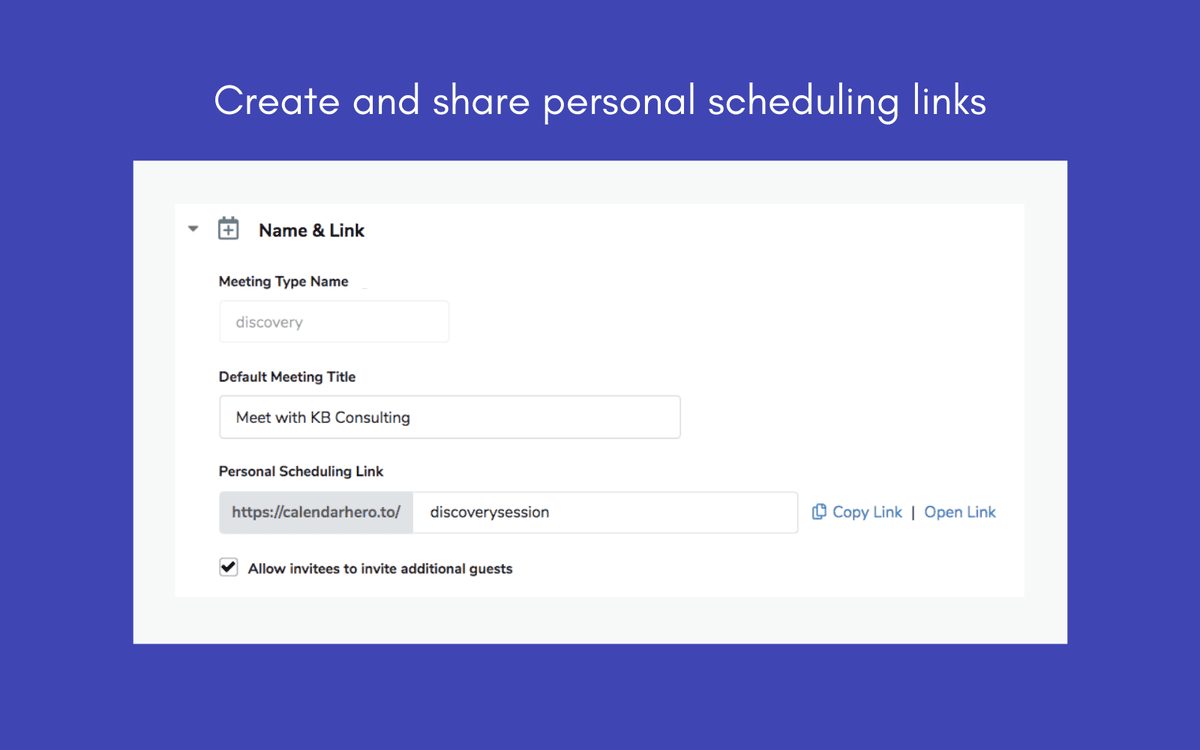 CalendarHero screenshot