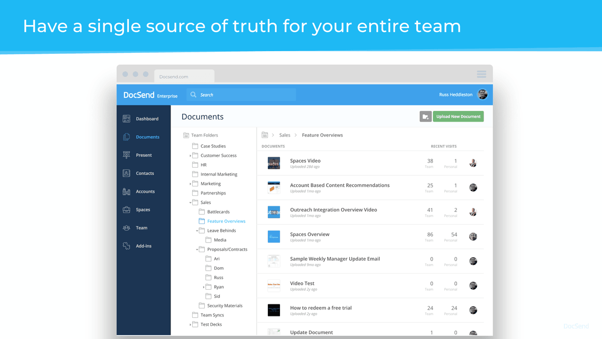 DocSend - Documents