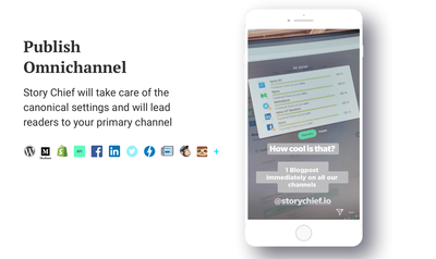 StoryChief - Publish Omnichannel