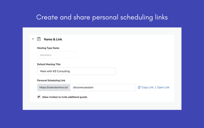 CalendarHero screenshot