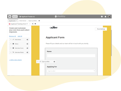 Stackby screenshot