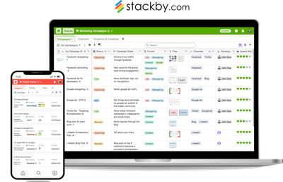 Stackby screenshot