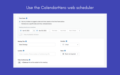 CalendarHero screenshot